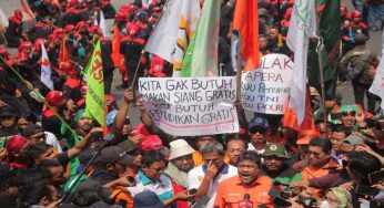 May Day 2025 di Sumut: Ribuan Buruh Turun ke Jalan Desak Perlindungan Tenaga Kerja