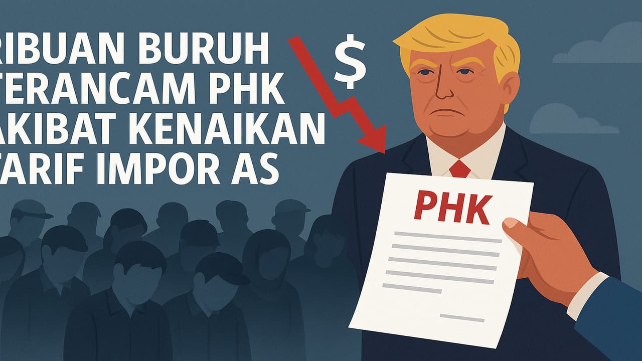 Ribuan Buruh Terancam PHK Akibat Kenaikan Tarif Impor AS