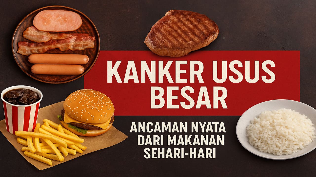 Waspadai! Makanan Olahan Sehari-hari yang Bisa Tingkatkan Risiko Kanker Usus Besar