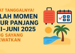 Catat Tanggalnya! Inilah Momen Libur Panjang Mei–Juni 2025 yang Sayang Dilewatkan