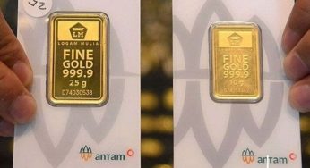 Harga Jual Emas Antam Terus Merosot, Turun ke Level 1,8 Juta Per Gram