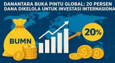 Danantara Indonesia Investasikan 20 Persen Modal Untuk Proyek Internasional