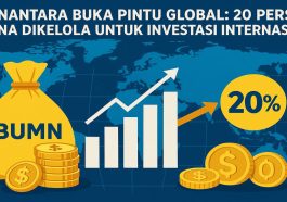 Danantara Indonesia Investasikan 20 Persen Modal Untuk Proyek Internasional