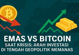 Ketegangan Global Memuncak, Investor Beralih dari Kripto ke Emas