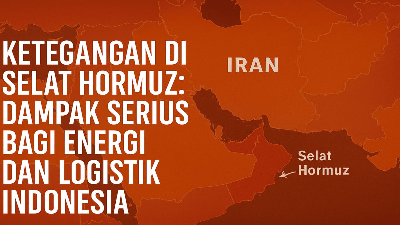 Ketegangan di Selat Hormuz: Dampak Serius Bagi Energi dan Logistik di Indonesia
