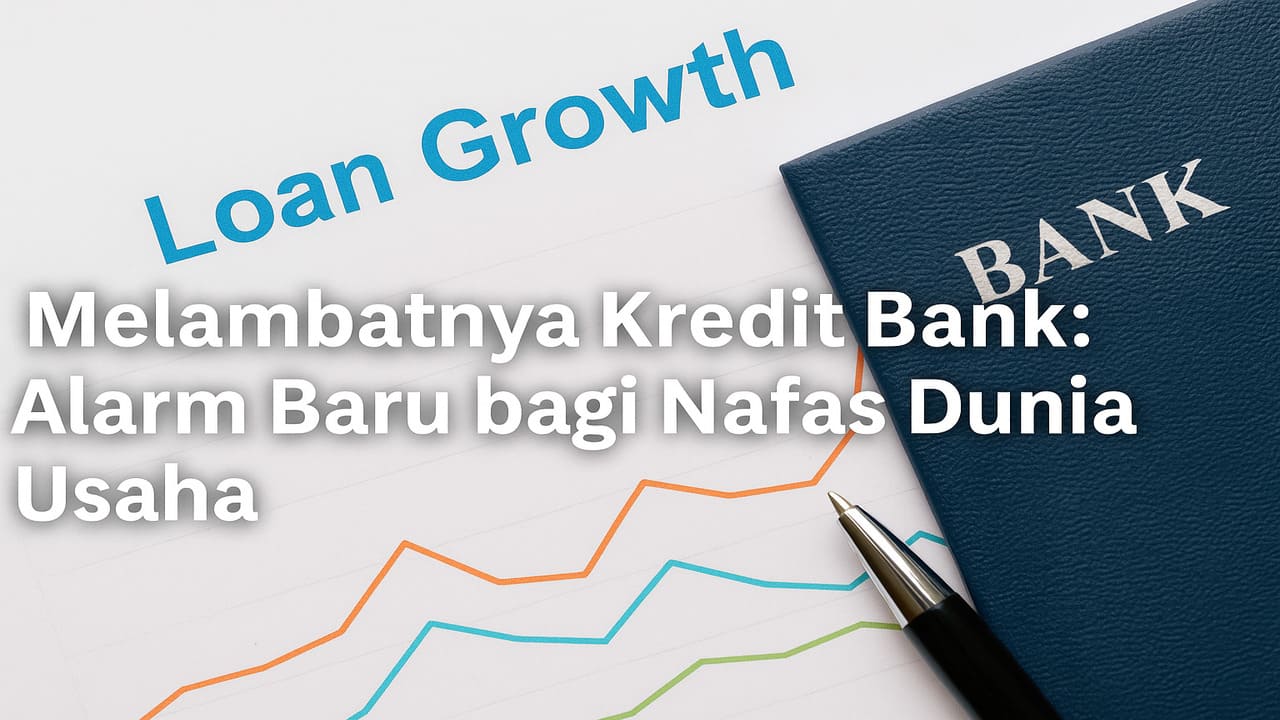 Kredit Bank Melambat Alarm Baru bagi Sinyal Dunia Usaha