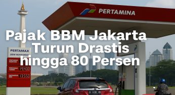 Pemprov DKI Jakarta Resmi Turunkan Pajak BBM Kendaraan Hingga 80 Persen