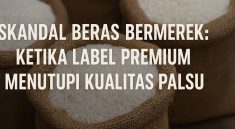 Sebanyak 212 Produsen Beras Dinyatakan Tidak Memenuhi Standar, Potensi Kerugian Capai 100 Triliun