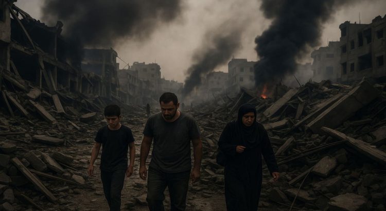 Israel Kembali Serang Gaza, Lebih dari 1000 Bangunan Hancur dan Ratusan Jiwa Tertimbun