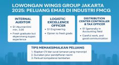 Lowongan Kerja Wings Group Jakarta 2025 Peluang Berkarir di Industri FMCG