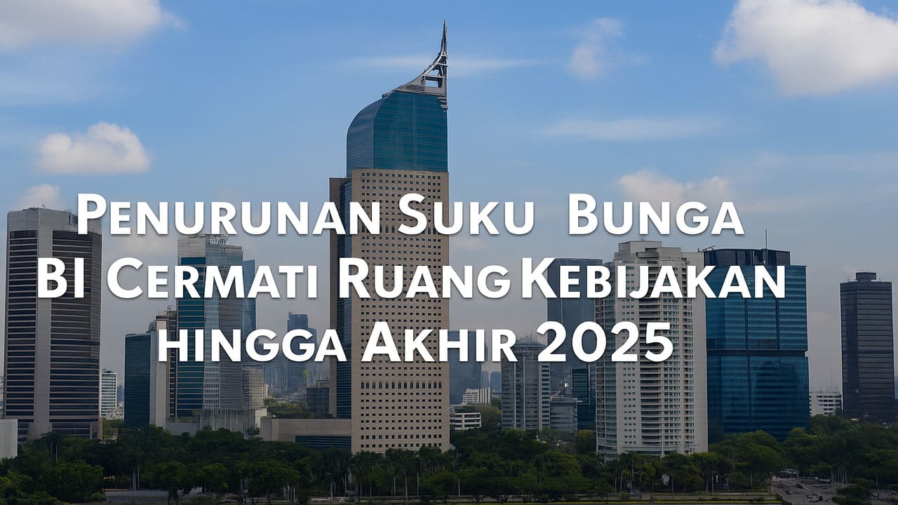 Penurunan Suku Bunga: Bank Indonesia Cermati Ruang Kebijakan hingga Akhir 2025