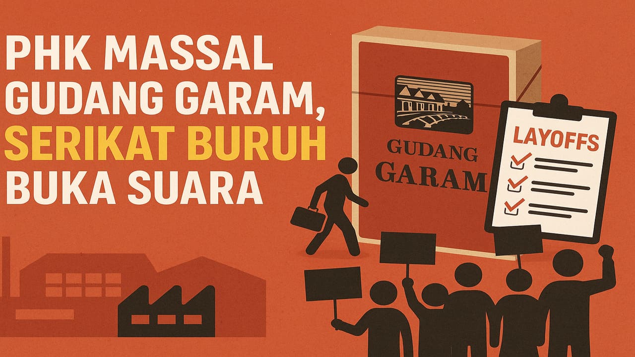 Serikat Buruh Soroti PHK Massal Gudang Garam dan Efek Domino Industri Rokok