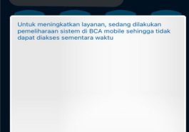 Transaksi Gagal Ini Penjelasan BCA soal Error Aplikasi M-Banking